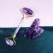 Amethyst Gua Sha & Face Roller Set | Beauty Tools for Massage & Eye Care | Self-Care Essentials - Buy Online on GoSupps.com