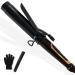 1 1/2 Inch Curling Iron with Ceramic Coating Barrel for Long Hair  1.5 Inch Extra Long Barrel Curling Iron Big Waver Hair Style Tool for Girls & Women
