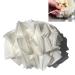 2 in 1 Bath Loofah Sponge Portable Face Washing Shower Loofahs Mesh Pouf Suitable for Wet or Dry Brushing Men Women Bath Supplies