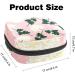Pink Ladies Tie Storage Bag for Menstrual Cup & Period Essentials - Large Zipper Pouch for Tampons Panty Liners & More | Multi-Colored Design - Buy Online on GoSupps.com