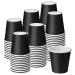 Huaiid 3 Oz 100 Packs Small Disposable Bathroom Mouthwash Cups Bathroom Paper Cups Espresso Paper Cups Small Paper Cups for Snack Bathroom Espresso Perfect for Home Condos Rvs Campers(Black) Black 100 Count (Pack of 1)