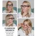 Eyekepper 4 Pack Stylish Bifocal Reading Glasses for Women - Clear Lens 2.5x - International Shipping Available - Buy Online on GoSupps.com