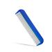 Cat Comb with Silky Smooth Rotating Teeth- Clears mats Gently and Easily (5" has Ultra fine Spaced Teeth 7" Dual-Spaced Teeth) 5" Blue