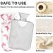 Hot Water Bottle with Cover 2L - Large Pink for Pain Relief Bed Hand & Feet Comfort - Buy Online on GoSupps.com