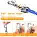 Dog Tie Out Cable 10ft Dog Lead Line Tie-Out Cable for Dogs with 360 Swivel Hook Dog Leads with Reflective PVC Coating Pet Tie Out Cable Suitable for all Pet dog(3M Blue) - Buy Online on GoSupps.com