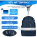 6 Pcs Woanger Waterproof Rain Cover for 20-60 L Backpacks | Ultralight, Reflective Strip, Adjustable Buckle | Ideal for Hiking, Camping, Cycling - Buy Online on GoSupps.com