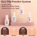 Buy Lavender Violets Dip Powder System - 20 PCs French Nail Starter Kit with Base & Top Coat for Perfect Manicure | Acrylic Powder Color for Nail Art - Buy Online on GoSupps.com
