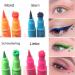 Stamp eyeliner pen eyeliner stamp waterproof liquid stamp eyeliner 4 colors eye stencilsmakeup tools star moon butterflies heart shapes for parties - Buy Online on GoSupps.com