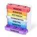 Opret tablet box 7 days in the morning in the evening medication box 7 days pill dose 7 days 3 compartments pills box 7 days pill box tablet tablet tablets Organizer weekly box white colorful