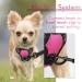 Rabbitgoo Dog Harness for Small Dogs - No Pull Adjustable & Breathable Pink XS - Safe Control & Comfort - Buy Online on GoSupps.com