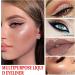 1 Pcs Glitter Eyeliner Liquid eyeliner set Metallic Shimmer Colored Eyeliners Long Lasting Waterproof Glitter Eyeshadow Sparkling Eyeliner Makeup #01 1# - Buy Online on GoSupps.com