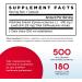 Jarrow Formulas Artichoke 500mg - 180 Capsules x 2 | Supports Liver Health & Digestion | Standardized Extract | 360 Servings - Buy Online on GoSupps.com
