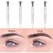 Eye Liner Makeup 4 in 1 Waterproof Eyebrow Filler Multi-Color Eyebrow Smudge Proof Eye Liner Long Wearing and Enhance Eye Makeup - Buy Online on GoSupps.com