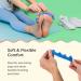 ZenToes Silicone Toe Spacers - Correct Toe Alignment & Bunion Relief - 1 Pair (Moonlight) | International Shipping Available - Buy Online on GoSupps.com
