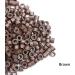 500pcs 5.0X3.0X3.0mm Brown Silicone Micro Rings for Hair Extensions - Buy Online on GoSupps.com