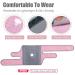 Women's Knee Support Brace for Arthritis Relief - Adjustable Straps - Pink-Grey - M-XXL (15 to 22 inches) - Buy Online on GoSupps.com