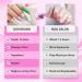 Barbie Pink & Green XXL Press on Nails - Jofay Fashion Designs | False Nails with Glue - 24pcs - Buy Online on GoSupps.com