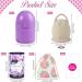 Menstruation Cup Set - Includes Sterilizer Storage Bag & Manual | Safe for Sports & Swimming | Eco-Friendly Solutions for Every Flow - Buy Online on GoSupps.com