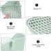 Kisangel 2pcs Box Rabbit Toilet Guinea Toilet Bunny Potty Trainer Cage Chinchilla Bins Animal Rabbit Potty Pp 25X20X10CMx2pcs Greenx2pcs - Buy Online on GoSupps.com