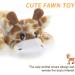 Hotype Plush Squeaky Dog Chew Toys No Stuffing Durable 2 Pack Puppy Toys Set for Small Medium Dogs Avoid Boredom - Deer and Zebra - Buy Online on GoSupps.com