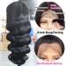 26 Inch Brazilian Virgin Human Hair Lace Frontal Wig for Black Women - 150% Density Pre-Plucked Body Wave Wig with Baby Hair - Natural Color - Buy Online on GoSupps.com