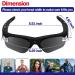 MingSung MS20 Camera Video Sunglasses | HD1080P Built-in Camera | Hands-Free Recording for Outdoor Activities | Includes 32G MicroSD Card - Buy Online on GoSupps.com