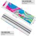 Colorful Abstract Watercolor Yoga Workout Bands - Comfort & Resistance Straps for Legs & Booty | Physical Therapy Aids - International Shipping Available - Buy Online on GoSupps.com