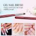 Nail Art Brushes Set for Salon Quality Manicures - Gel Polish Design Pen, Nail Extension & Builder Gel Brush, Liner Brush, Dotting Pen - DIY Manicure Tools - Buy Online on GoSupps.com