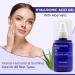 Hydrating Face Gel with Hyaluronic Acid & Aloe Vera - Lightweight Non-Greasy Soothing Skin Care - 100ml for Daily Use & Improved Texture - Buy Online on GoSupps.com