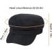 ColorSun Women's Black Newsboy Caps Beret Hat for Fashion Ladies - Buy Online on GoSupps.com