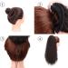 18 Inch Long Curly Ponytail Extension Corn Wavy Drawstring Ponytail Hair Extensions Hair Pieces for Women Dark Black - Buy Online on GoSupps.com