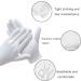 24PCS White Cotton Moisturizing Gloves - 12 Pairs, Premium Quality, Soft & Stretchable Lining for Hand Spa, Guards, Parade, Film & Photo - Universal Fit - Buy Online on GoSupps.com