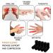 Thumb Splint Brace for Finger Support | Breathable Elastic Finger Sleeves | Compression Protector for Pain Relief | Trigger Finger Support | 10PCS (Black) - Buy Online on GoSupps.com