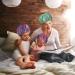 3 Pack Kids Satin Bonnets - Adjustable Silk Sleeping Cap for Toddler Child Baby - Fun Prints - Shower & Night Hat - Buy Online on GoSupps.com