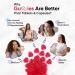 Prenatal Gummies with EPA & DHA | 2 Month Supply | Folate, Omega-3, 9 Essential Minerals | Natural Raspberry & Blueberry Flavor | Pregnancy Vitamins - Buy Online on GoSupps.com