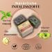 Sattva Ayurveda - Natural Hair Colour in Henna Block Dark Brown - Revolutionary Formula with Oils Organic Hair Colour Brown ECOCERT - Regenerating Plant Hair Colour Brown - 3 Blocks of 80 g - Buy Online on GoSupps.com