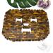Jade Ice Sleeping Mask - Relieve Face & Eye Puffiness | Anti-Wrinkle Therapy | Yoga Meditation Tools (Tiger's Eye Jade) - Shop Globally - Buy Online on GoSupps.com