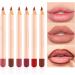  Zunishaone Long-lasting lip pencil - 12 creamy moisturizing shades precise application | Women's lipstick makeup set elegant gift idea for girlfriend mother aunt natural beauty - Buy Online on GoSupps.com