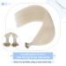 Buy Youngsee Nano Ring Hair Extensions - Real Blonde 55cm 50g #60A | Premium Nano Beads for Hair Cladding - Buy Online on GoSupps.com