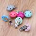 Tandou 5-Piece Wooden Pacifier Clip Set | DIY Baby Teething Ring (Gray) - International Shipping Available - Buy Online on GoSupps.com