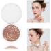 Pigmented Highlighters Powder Set with Shimmery Bare Pink Palette - Includes Dust Makeup Brush for Natural Glow - Buy Online on GoSupps.com