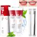 Sp-4 Toothpaste Sp-4 Probiotic Whitening Toothpaste Fresh Breath Toothpaste Brightening & Stain Removing Toothpaste (2Pcs + 2* Toothbrush)