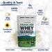 Grass Fed Whey Protein Powder Isolate - Unflavored - Low Carb Keto & Paleo Diet Friendly - Pure Grass-Fed Protein for Shakes  Smoothies  Drinks & Recipes- Non GMO & Gluten Free - 1 Pound Unflavored 1 Pound (Pack of 1) - Buy Online on GoSupps.com