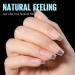 Tomicca Ballerina Short Nail Tips - 240 Gel & Acrylic Half Matte Coffin Style - 15 Sizes for Perfect Fit - Buy Online on GoSupps.com