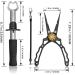 ZACX Fishing Pliers & Lip Gripper Set - Hook Remover, Split Ring Tool, Fly Fishing Gear for Men - Ice Fishing Accessories - Ideal Fishing Gift (Package B) - Buy Online on GoSupps.com