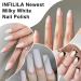 NXJ INFILILA Milky White Gel Nail Polish 15ml White Gel Nail Polish White Sheer Nail Polish Neutral Gel Nail Polish Nail Art French Manicure Salon & Home Gift for Women 0.5Oz A-white 01 - Buy Online on GoSupps.com