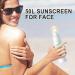 Sunscreen Spray SPF 50 Hydrating Sun Protection Facial Sunscreen 50ml Sport Sunscreen Suntan Lotion Sunblock Spray | Portable Sun Protection Non-Greasy Sunblock Cream For Women Men - Buy Online on GoSupps.com