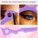 Eyeliner Tool Applicator | Eyebrow Makeup Silicone Stencils Beginner-Friendly Lip Stencils Portable Shaping Tool for Girls Shakven Purple - Buy Online on GoSupps.com