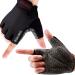 Bildeg bicycle gloves fingerless fitness gloves breathable slip -resistant shock -damping cycling gloves for MTB fitness women and men m black2
