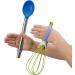 EazyHold Blue Silicone Universal Cuff 2-Pack - Assistive Hand Grip for Special Needs, Cerebral Palsy & Handicaps - Pediatric Mobility Aid with Adaptive Handles - Buy Online on GoSupps.com